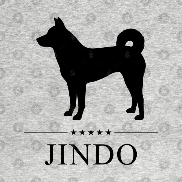 Jindo Black Silhouette by millersye